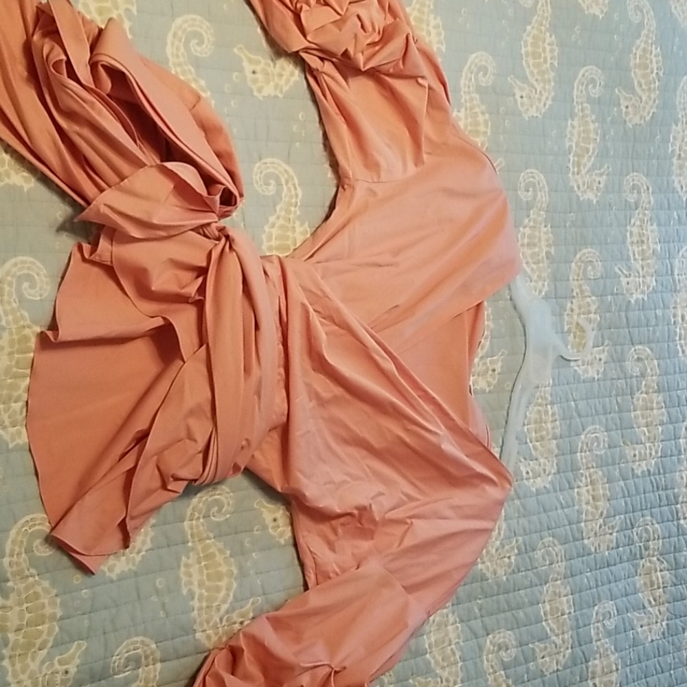 NWOT New York & Co wrap around top